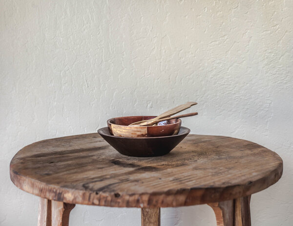 Rustic ceramic bowls