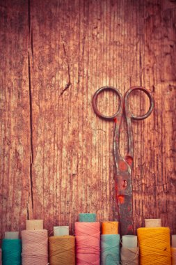 Makas ve bobin konu ile