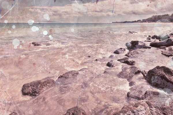 海洋和山脉，毛伊岛，夏威夷岛 — 图库照片