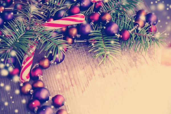 Bela decoração de Natal — Fotografia de Stock