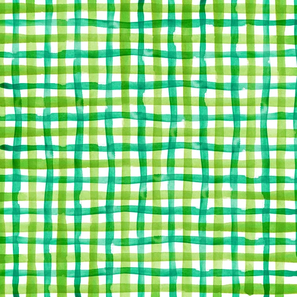 Watercolor checkered pattern