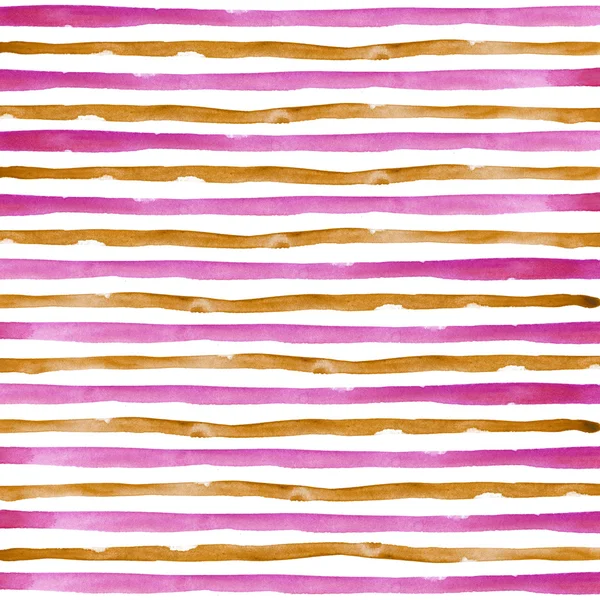 Watercolor striped pattern — Stock Photo, Image