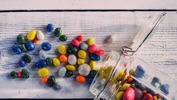 beyaz tahtalar üzerinde şeker