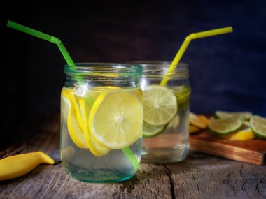 Limonata limon kireç bankada