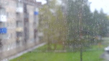 yağmur pencere kötü hava