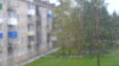 yağmur pencere kötü hava