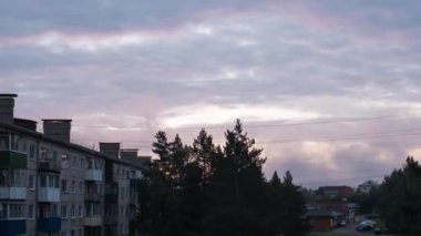 Şafak güneş 4k Timelapse
