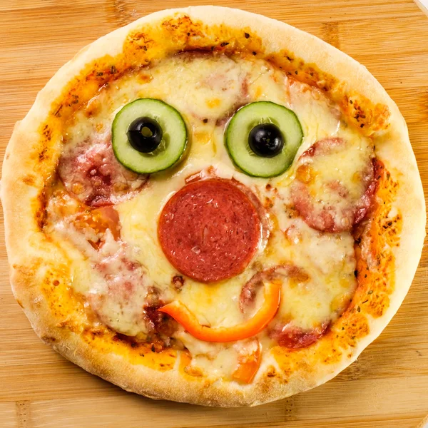 lezzetli fırında pizza