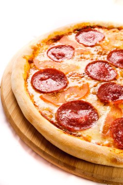 lezzetli fırında pizza