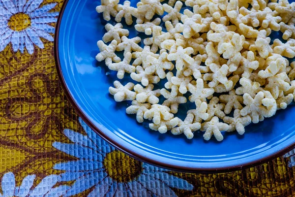 Mısır gevreği yıldız şeklinde