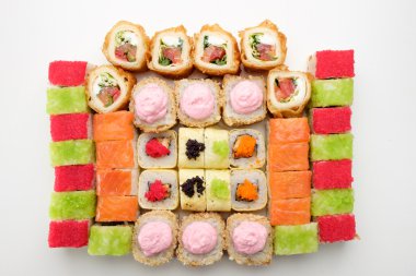 Ayarlar, rulo, suşi