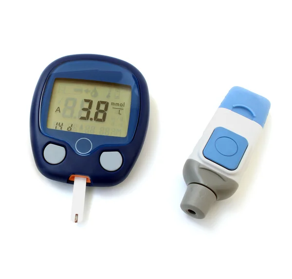 Lage niveaus van de bloedglucose — Stockfoto