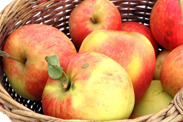 Manzanas rojas y amarillas —  Fotos de Stock