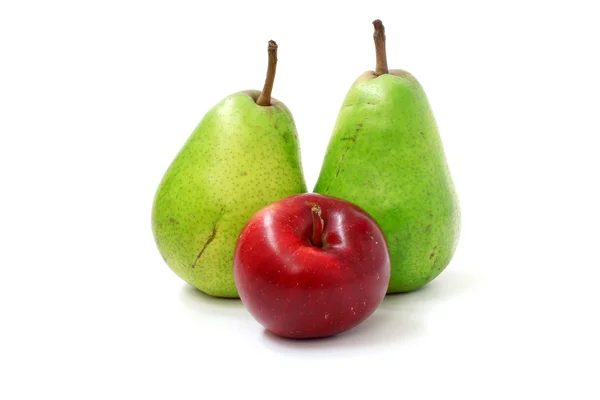 Manzanas y peras — Foto de Stock