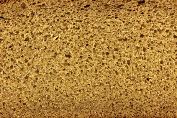 黑麦面包的毛孔 — 图库照片