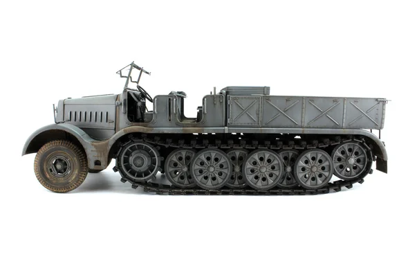 Model half-track weergave strikt kant — Stockfoto