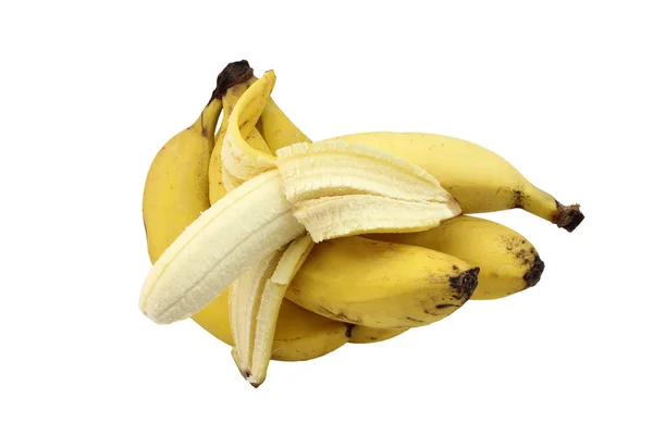 Several raw ripe bananas — Stock Photo, Image