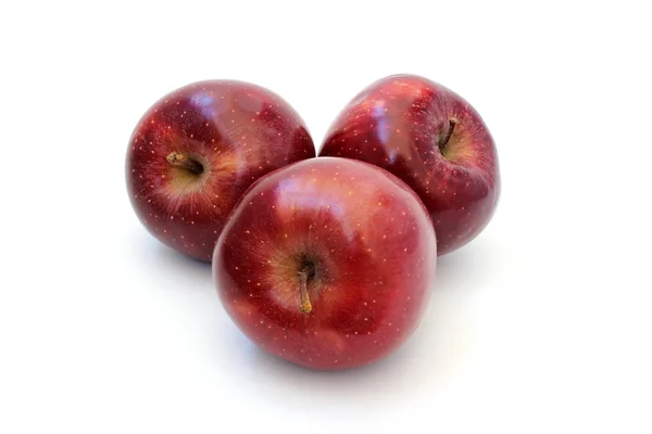 Hermosas manzanas rojas maduras —  Fotos de Stock