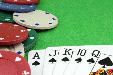 Kazanan kombinasyon royal flush