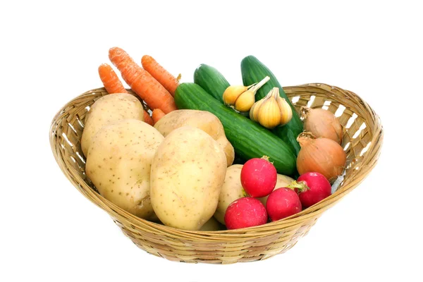 Fresh juicy vegetables — Stock Photo, Image