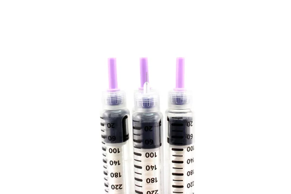 Pens for insulin injections — Stock Photo, Image