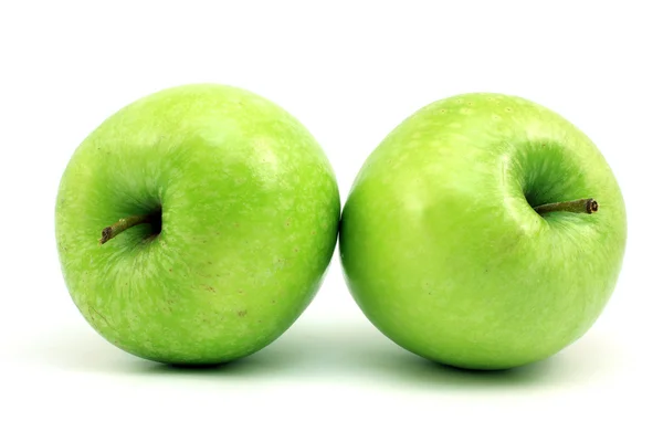 A pair of green apples — Stock Photo, Image