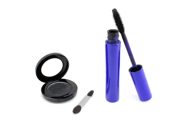 Mascara and black shade