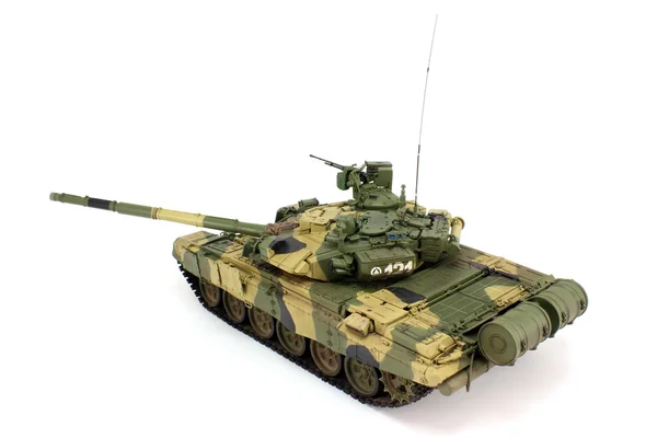 Rückansicht eines Modells t-90a — Stockfoto