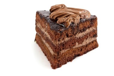 Bir dilim çikolatalı kek