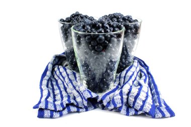 Bilberry üç bardak