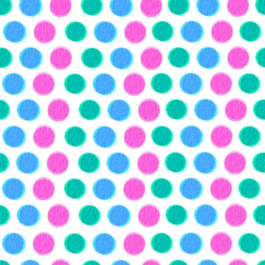 renkli daireler ile Seamless Modeli