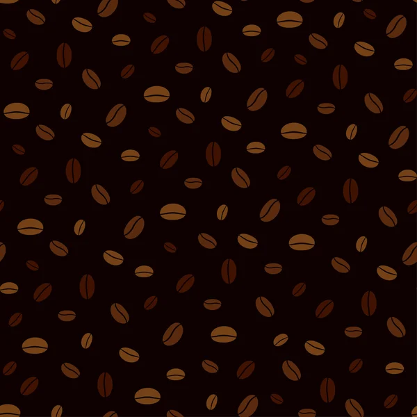 Kahve çekirdekleri ile kusursuz desen