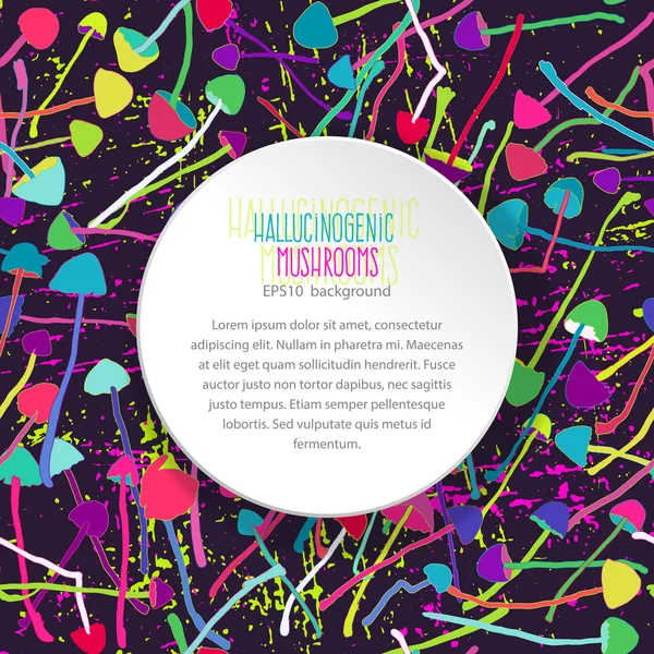 Halüsinojenik mantarlar sorunsuz arka plan