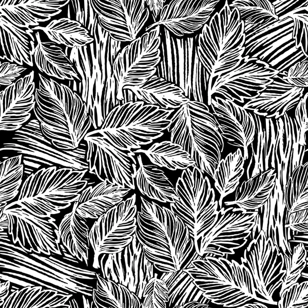 Dantel sonbahar yaprakları/vektör süsleme ile le ile Seamless Modeli