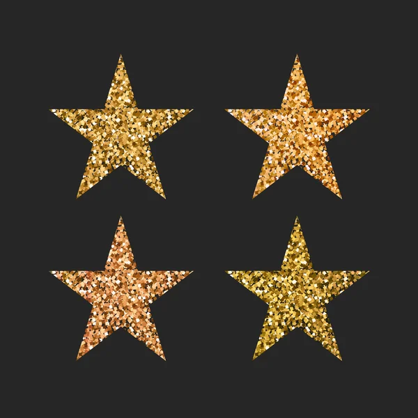 Altın parlak yıldız