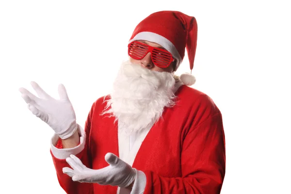 Смешной Санта-Клаус Лицензионные Стоковые Изображения