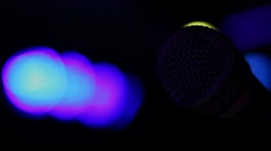 mikrofon ve konser ışık