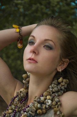 genç kadın portrit