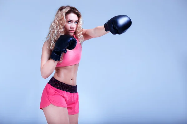 Weibliche Fitness-Motivation — Stockfoto