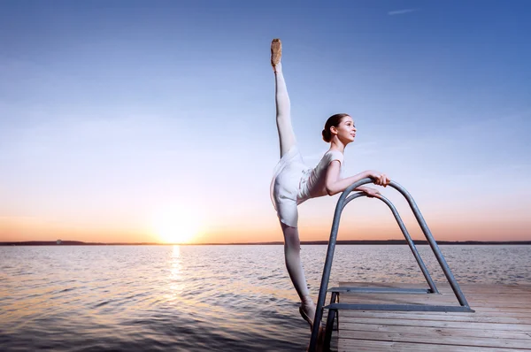 Ballet à beira-mar . — Fotografia de Stock