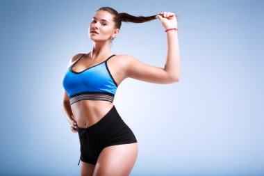 Modep artı boyutu bir stüdyoda