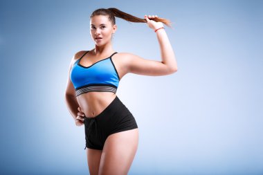 Modep artı boyutu bir stüdyoda