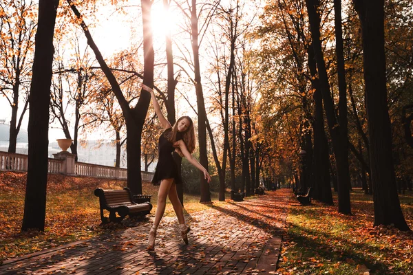 Ballet in de stad — Stockfoto