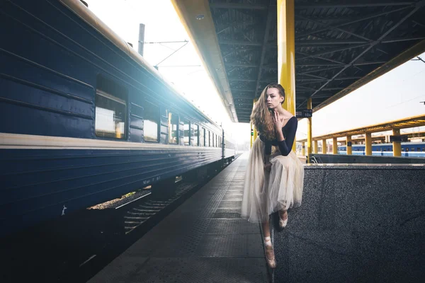 Ballet en la ciudad — Foto de Stock