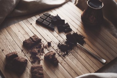 Kış sabahları erken Kahvaltı