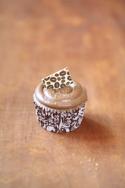 Cupcake café chocolate — Fotografia de Stock