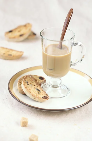 Cardamom Raisin Biscotti — Stock Photo, Image