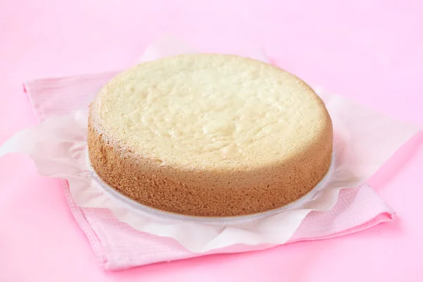 Biscuit spons cake — Stockfoto