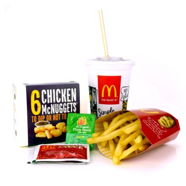 McDonald's snack seti. 