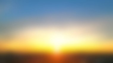 Bulanık gündoğumu arka plan, sabah ışık, doğal ışık olayları.